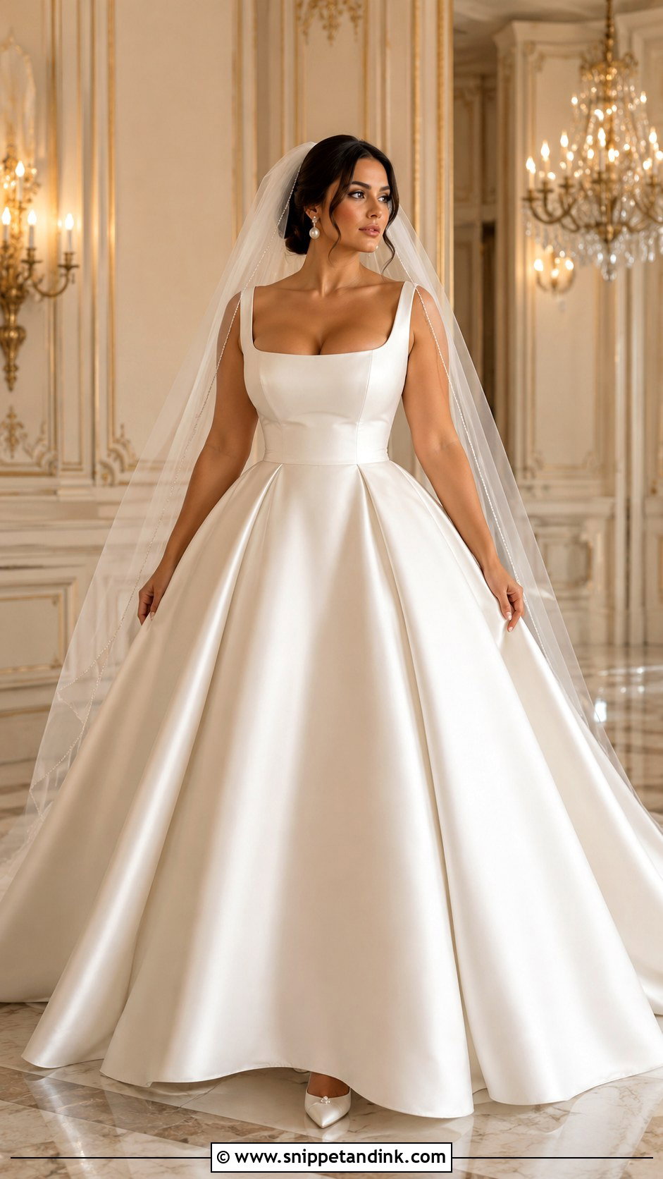Ball Gown Wedding Dress For Big Bust - Snippet and Ink - 25 Big Bust Wedding Dress Ideas