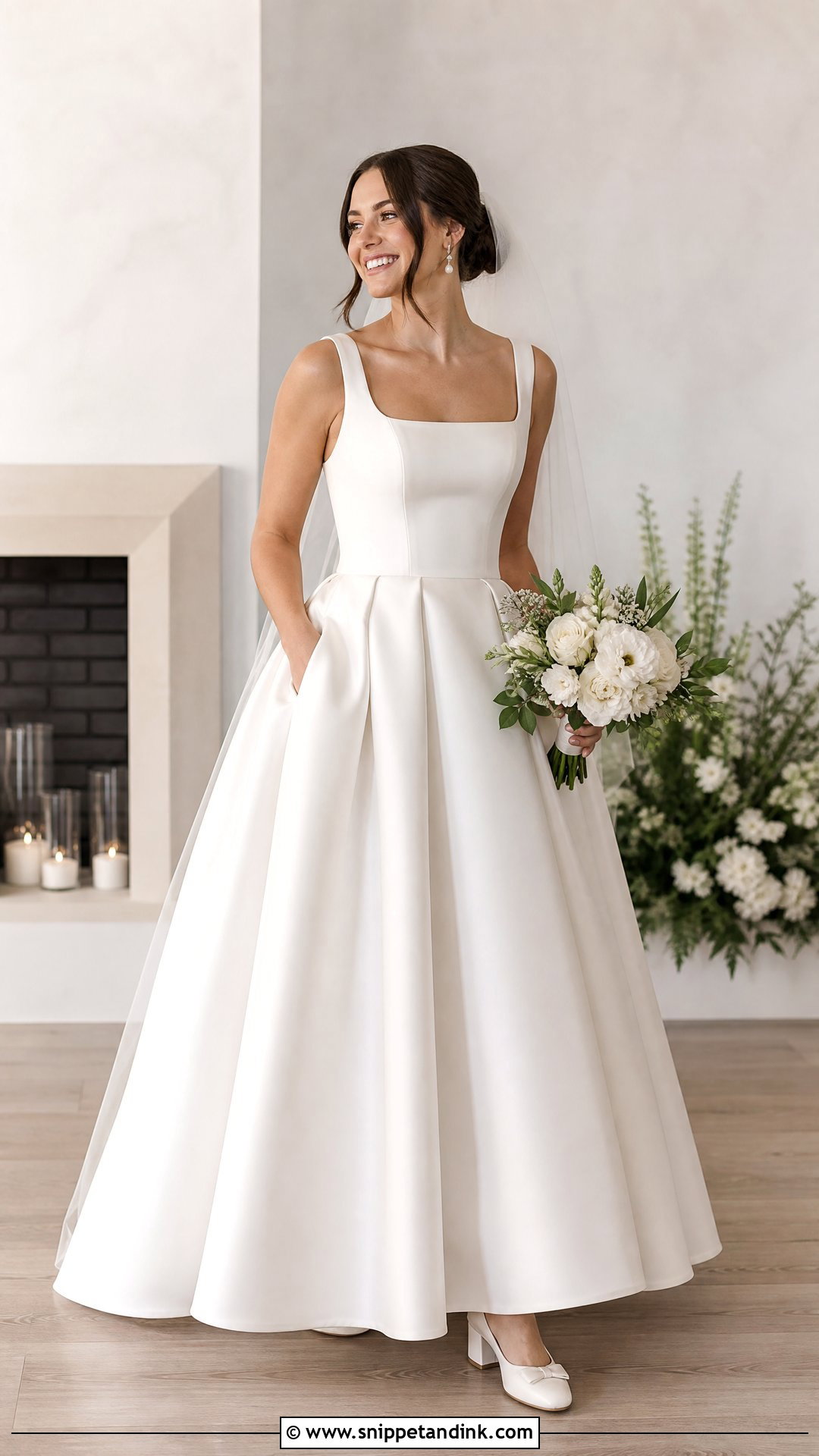 Ball Gown Wedding Dress With Pockets - Snippet and Ink - 20 Simple Ball Gown Wedding Dress Ideas