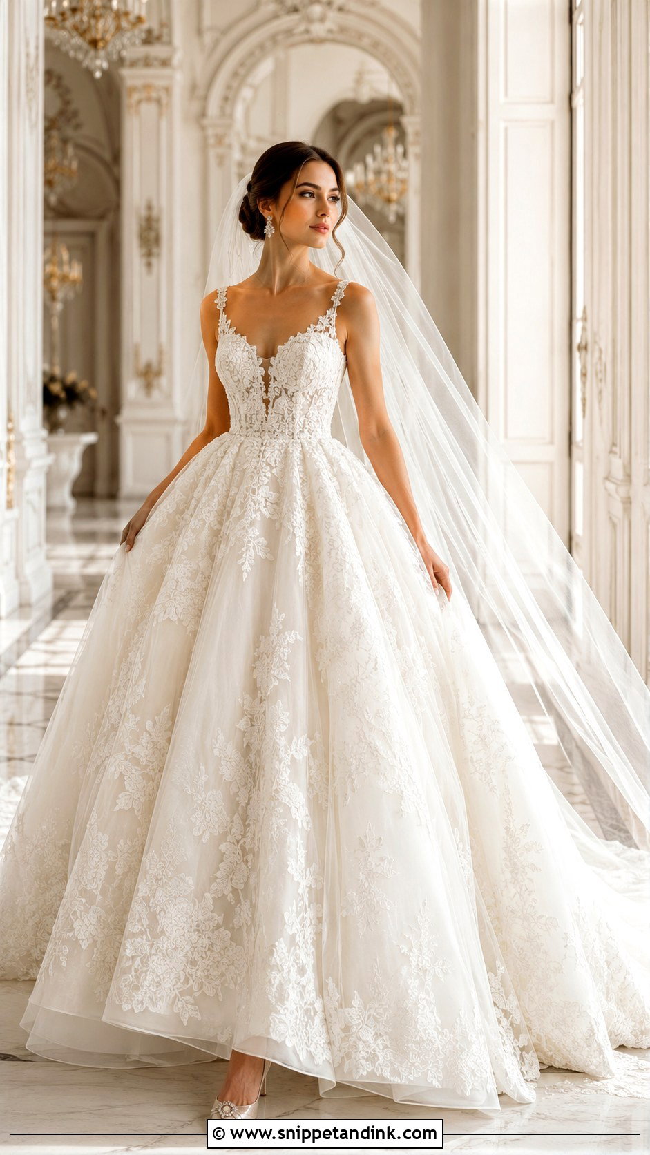 Ball Gown Wedding Dress With Straps - Snippet and Ink - 25 Wedding Dress with Straps Ideas