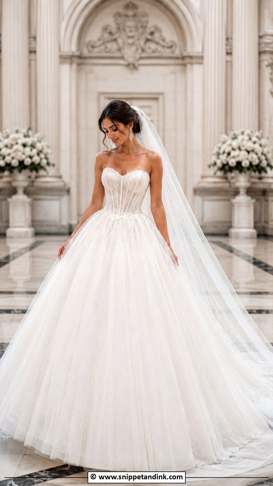 Ball Gown Wedding Dress - Snippet and Ink - 25 Bride 2025 Ideas