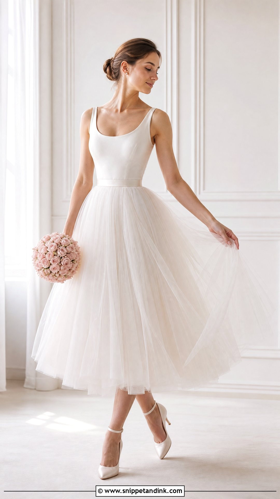 Ballet Inspired Wedding Gown - Snippet and Ink - 20 Wedding Gown Aesthetic Ideas