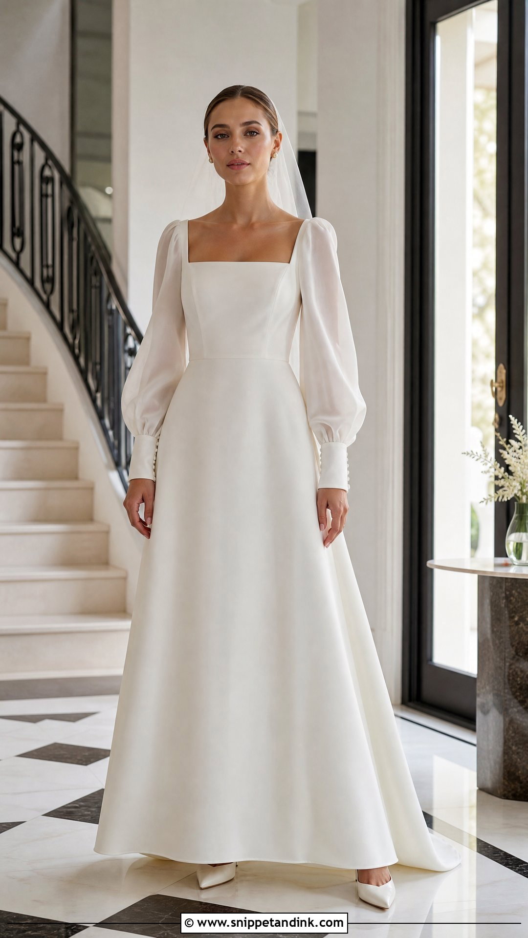 Balloon Sleeve Vintage Wedding Dress - Snippet and Ink - 20 Vintage Wedding Dress Sleeves