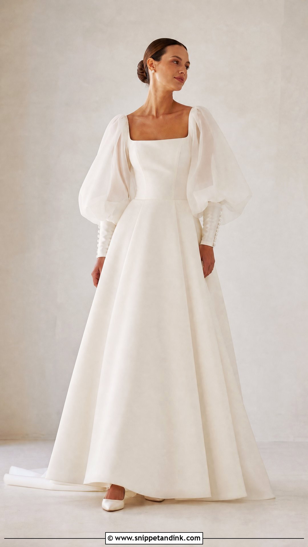 Balloon Wedding Dress Sleeves - Snippet and Ink - 20 Wedding Dress Sleeves Types
