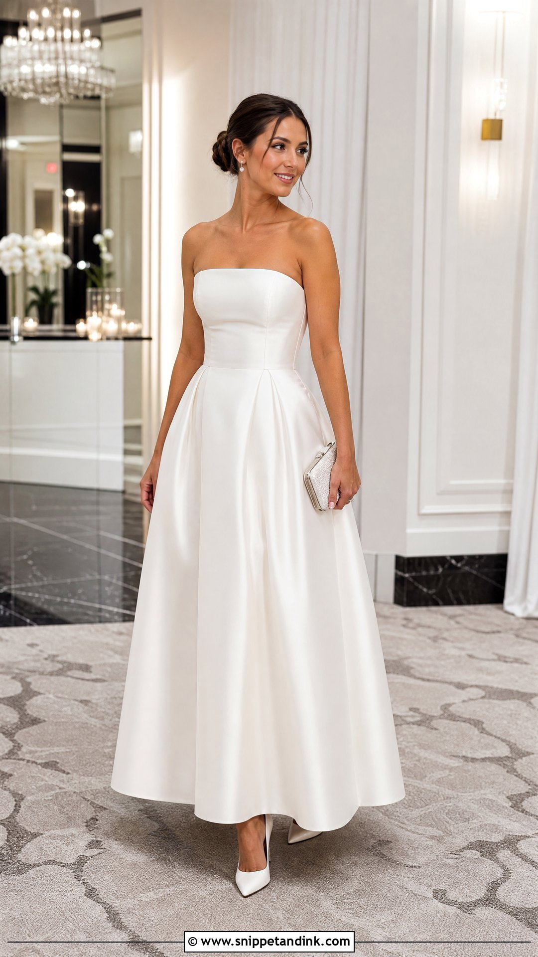 Ballroom Bustle Wedding Dress - Snippet and Ink - 25 Wedding Dress Bustle Ideas