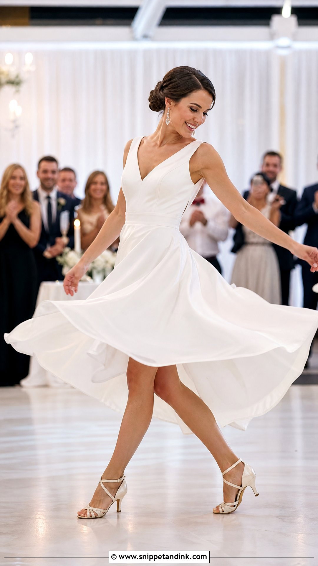 Ballroom Dance Wedding Heels - Snippet and Ink - 25 Comfortable Wedding Heels for Bride Ideas