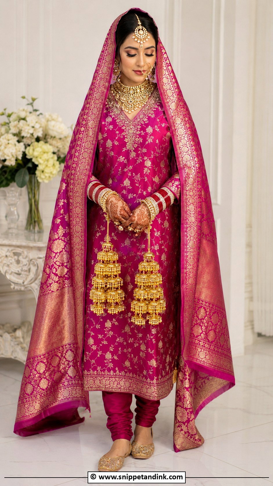 Banarasi Bridal Suit - Snippet and Ink - 25 Bridal Suits Punjabi Sikh Bride