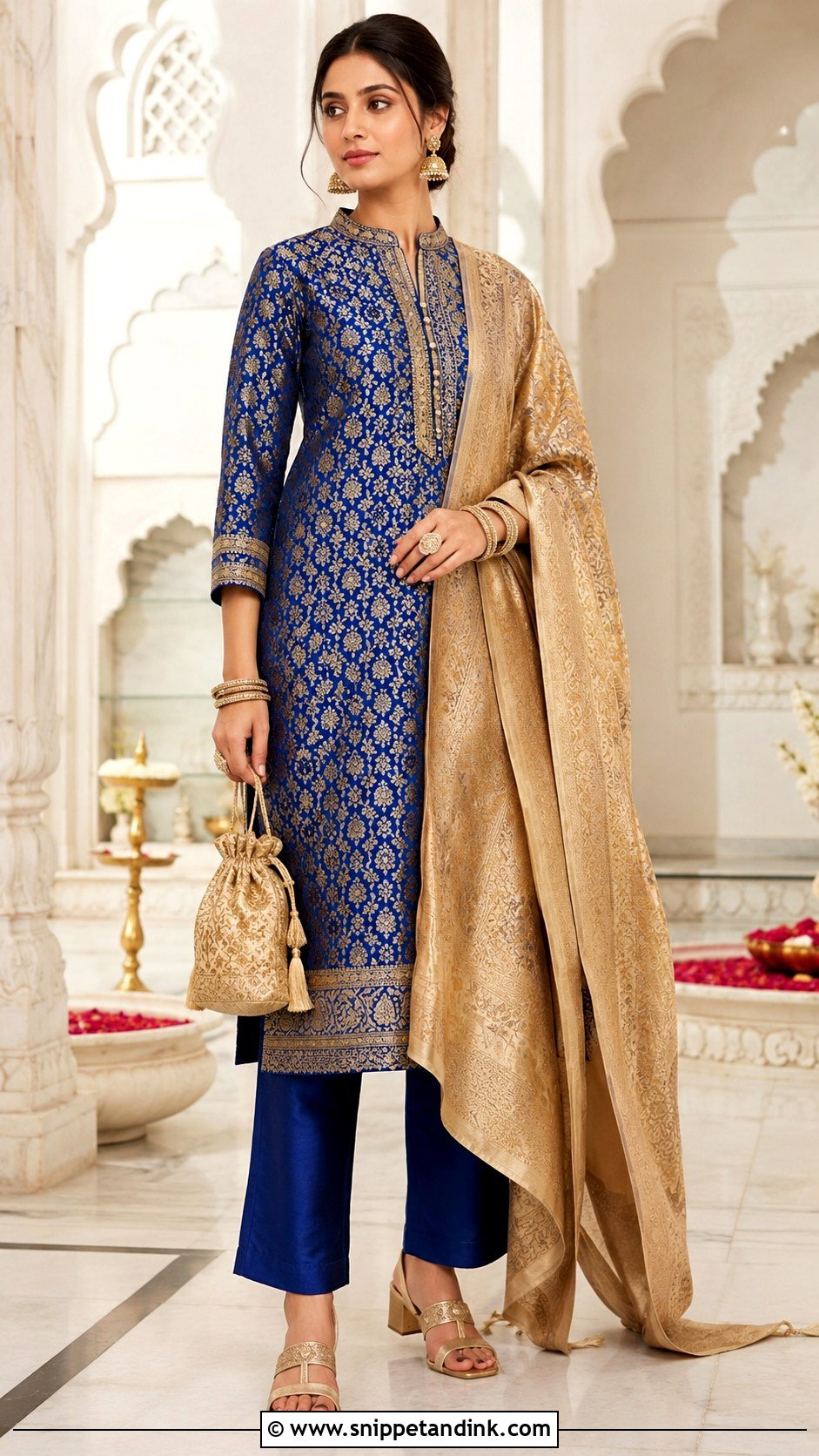 Banarasi Kurta For Wedding - Snippet and Ink - 25 Kurta for Wedding Ideas