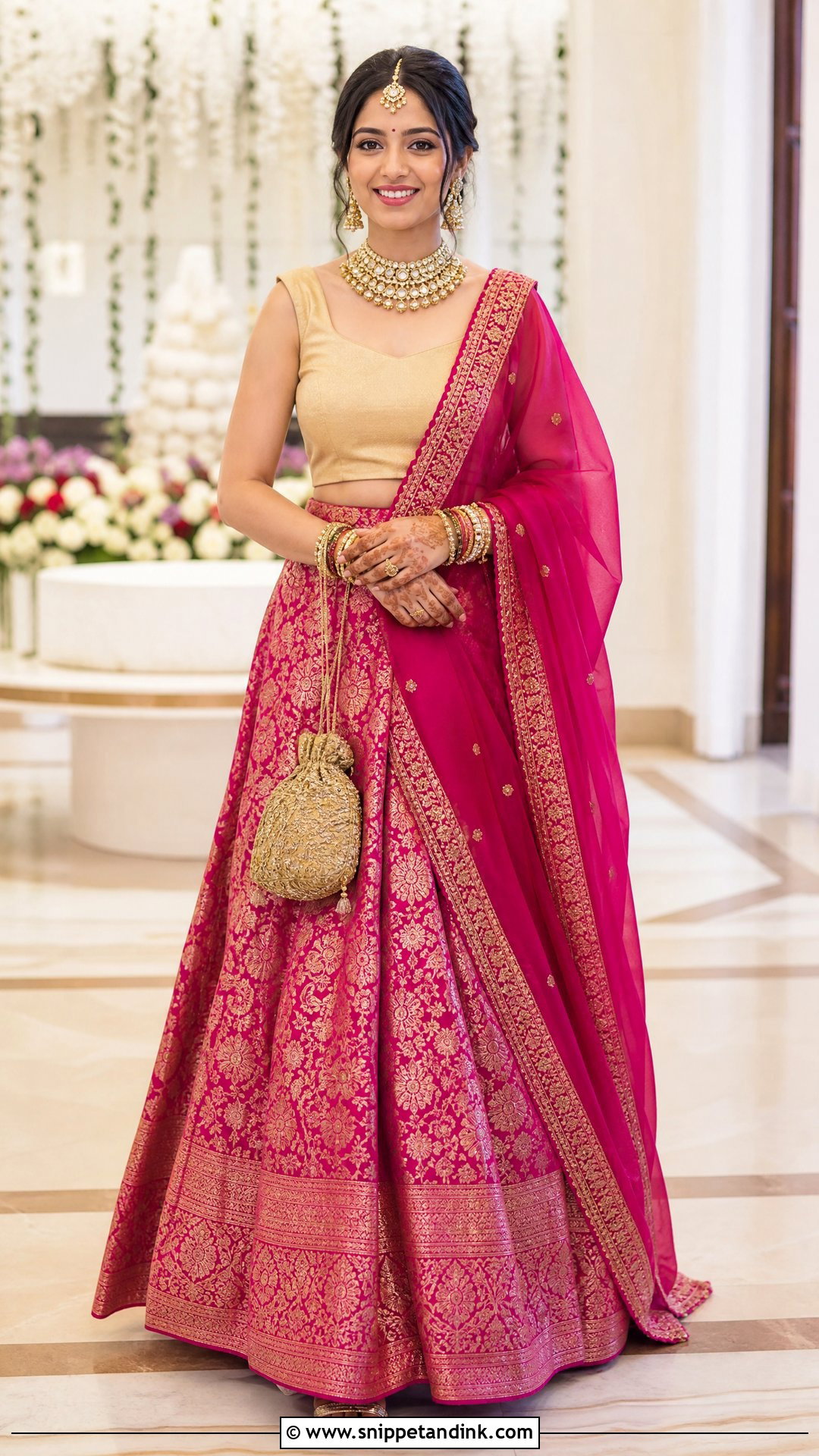 Banarasi Lehenga For Sister Wedding - Snippet and Ink - 25 Wedding Wear for Sister Ideas