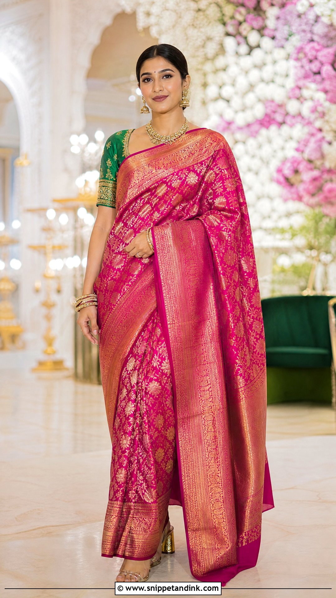 Banarasi Saree For Wedding - Snippet and Ink - 25 Indian Dress for Wedding Ideas