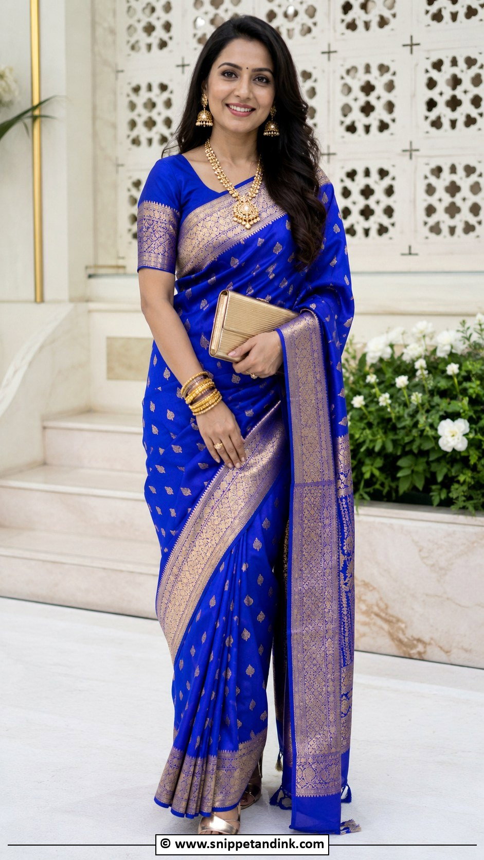 Banarasi Saree Marriage Outfit - Snippet and Ink - 30 Marriage Outfits for Women