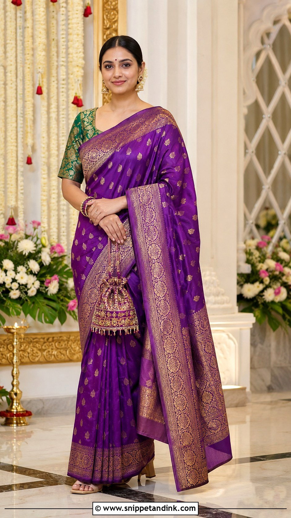 Banarasi Saree for Marriage Function - Snippet and Ink - 20 Dress for Marriage Function Ideas