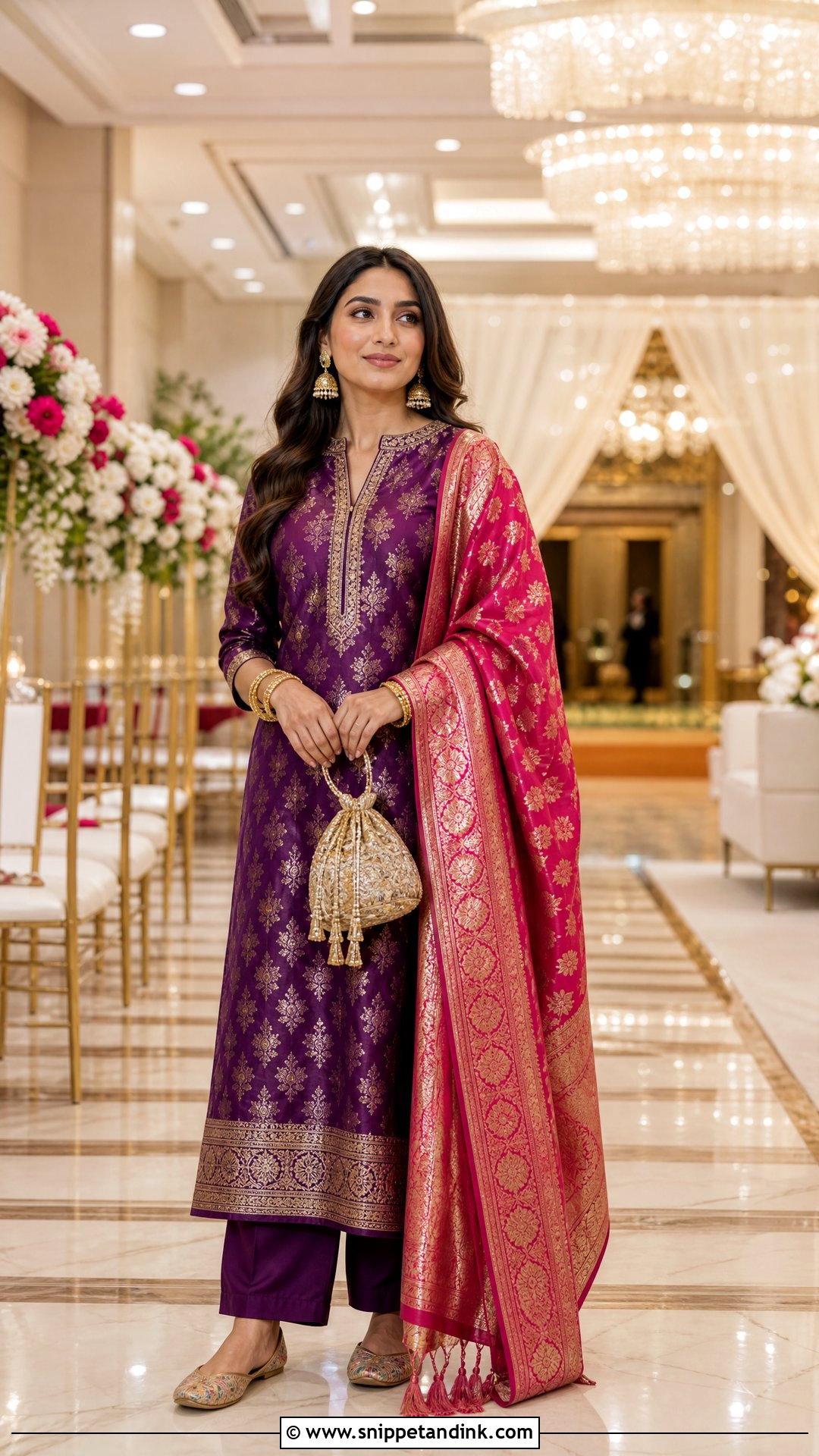Banarasi Suit for Marriage Function - Snippet and Ink - 20 Outfit Ideas for Marriage Function