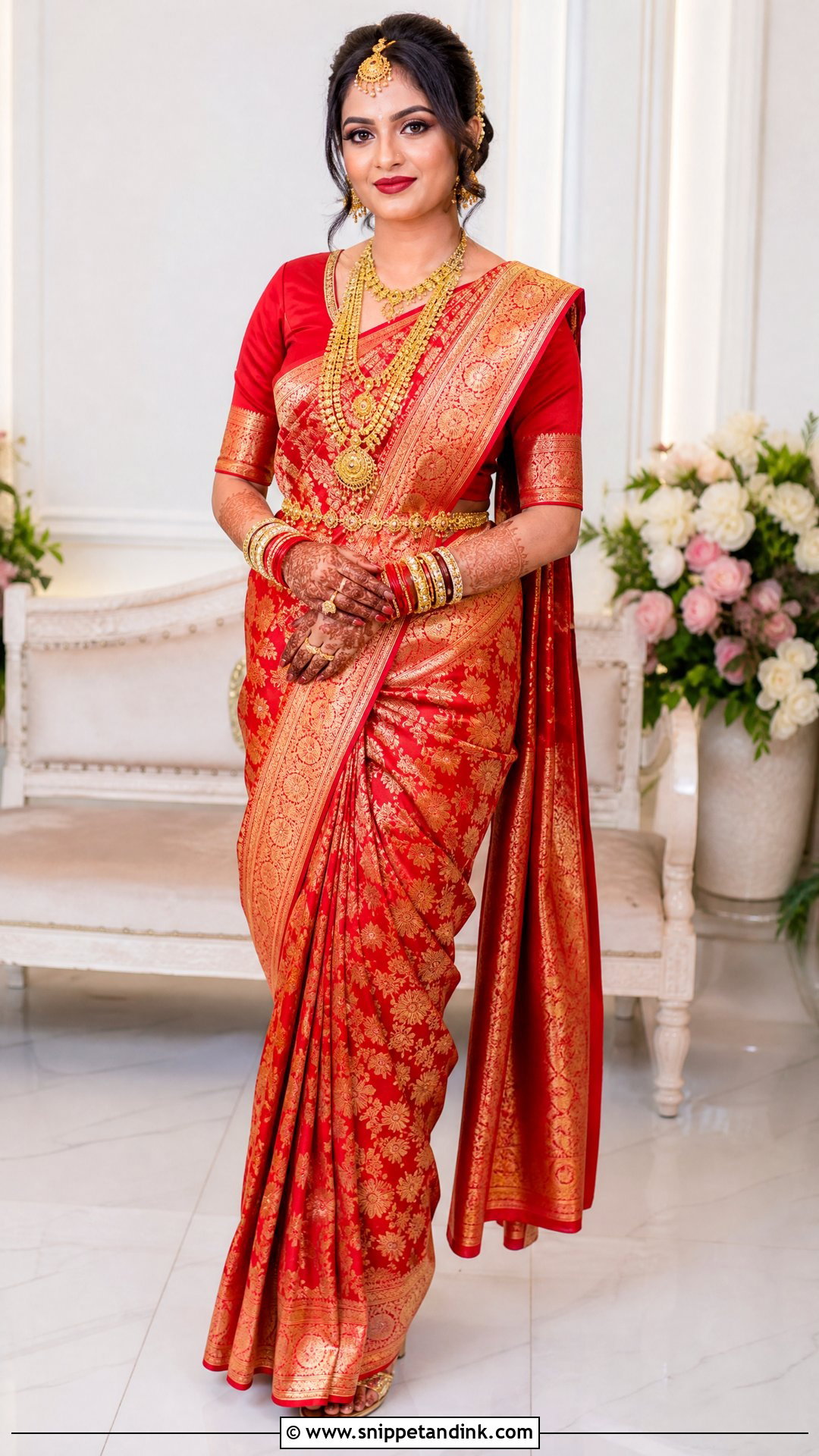Bangladeshi Bridal Sari Wedding Outfit - Snippet and Ink - 25 Traditional Wedding Outfits