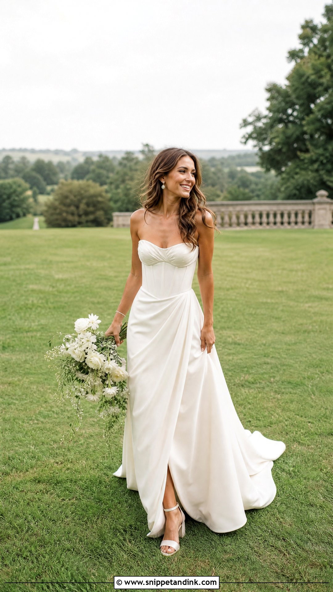Barbara Palvin Countryside Wedding Dress - Snippet and Ink - 25 Barbara Palvin Wedding Dress Ideas