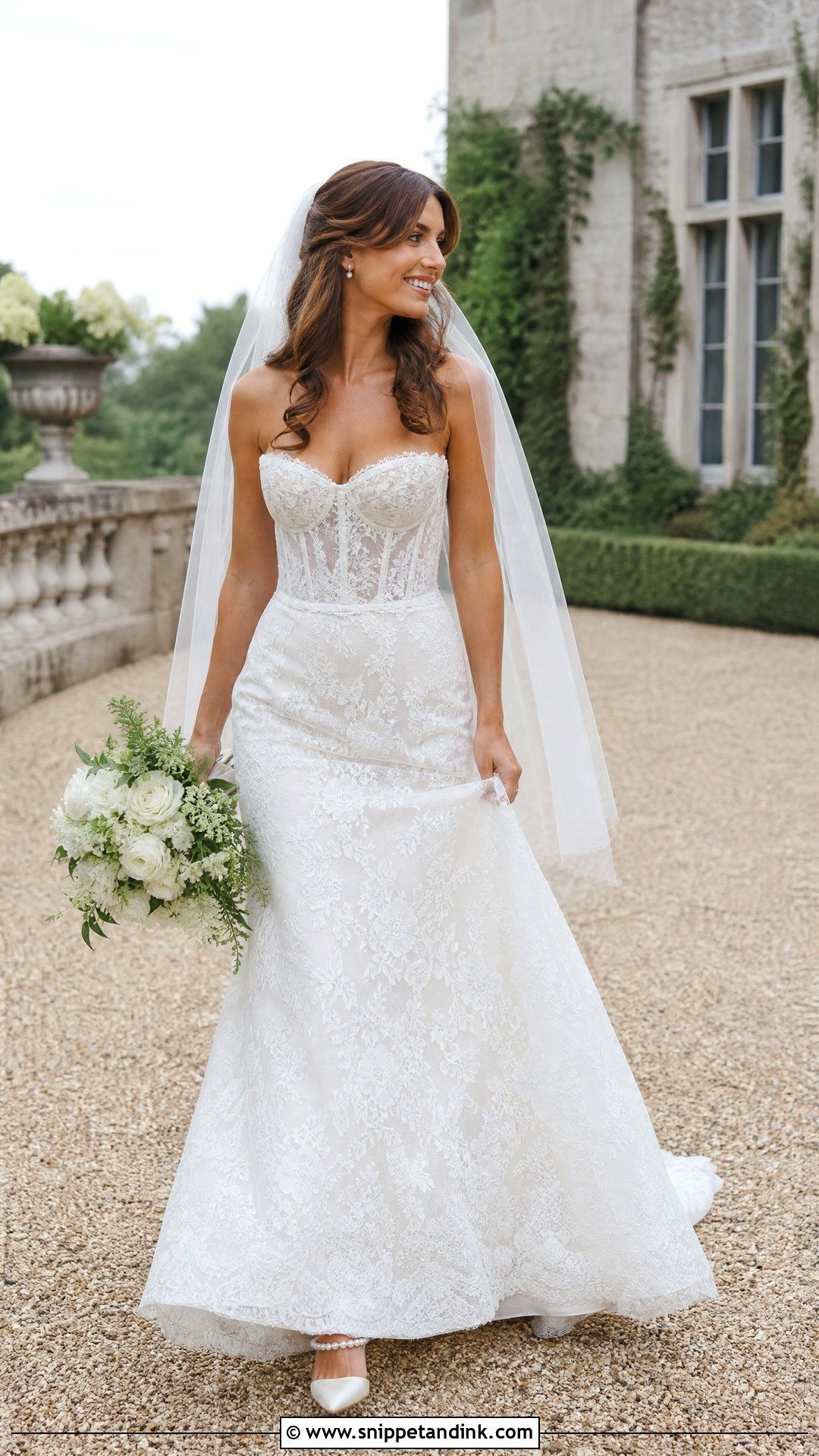 Barbara Palvin Lace Wedding Dress - Snippet and Ink - 25 Barbara Palvin Wedding Dress Ideas