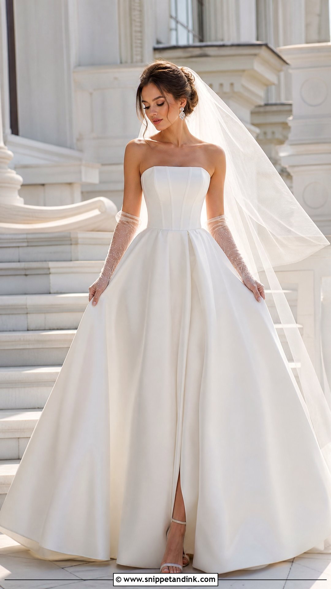 Barbara Palvin Modern Princess Wedding Dress - Snippet and Ink - 25 Barbara Palvin Wedding Dress Ideas