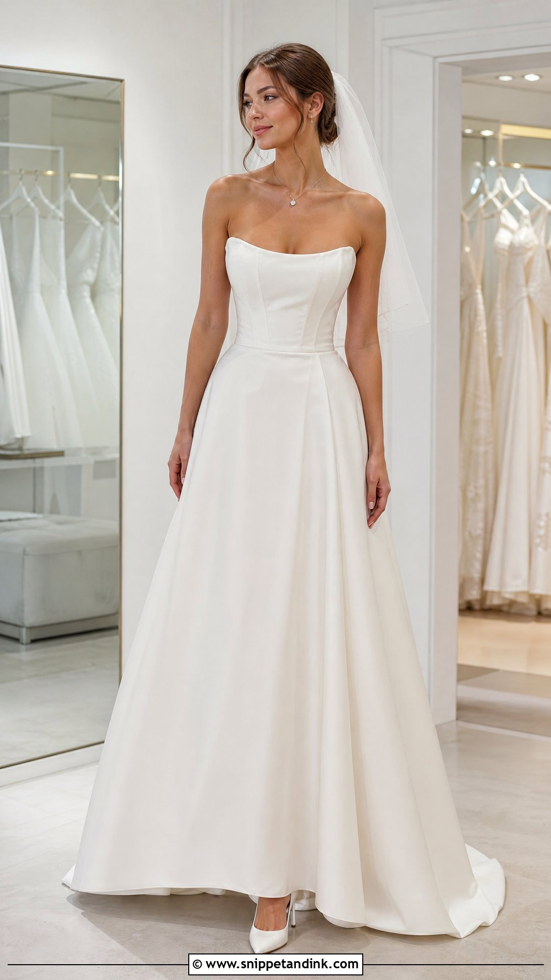 Barbara Palvin Scoop Neck Wedding Dress - Snippet and Ink - 25 Barbara Palvin Wedding Dress Ideas