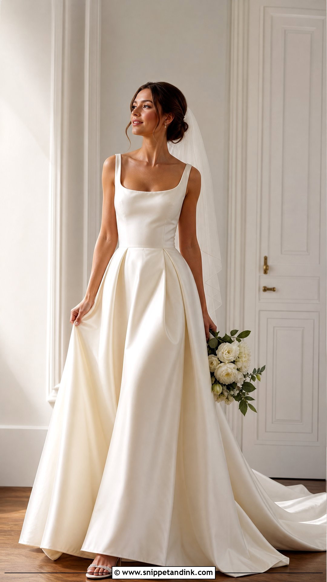 Barbara Palvin Silk Wedding Dress - Snippet and Ink - 25 Barbara Palvin Wedding Dress Ideas