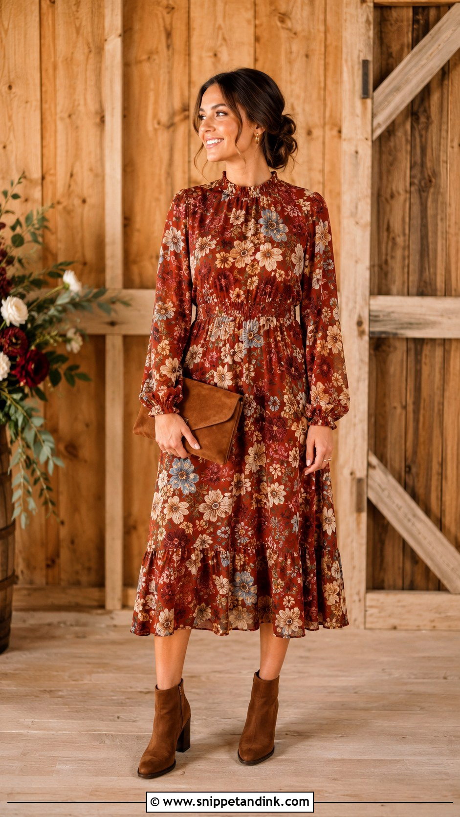 Barn November Wedding Dress - Snippet and Ink - 25 November Wedding Dress Ideas
