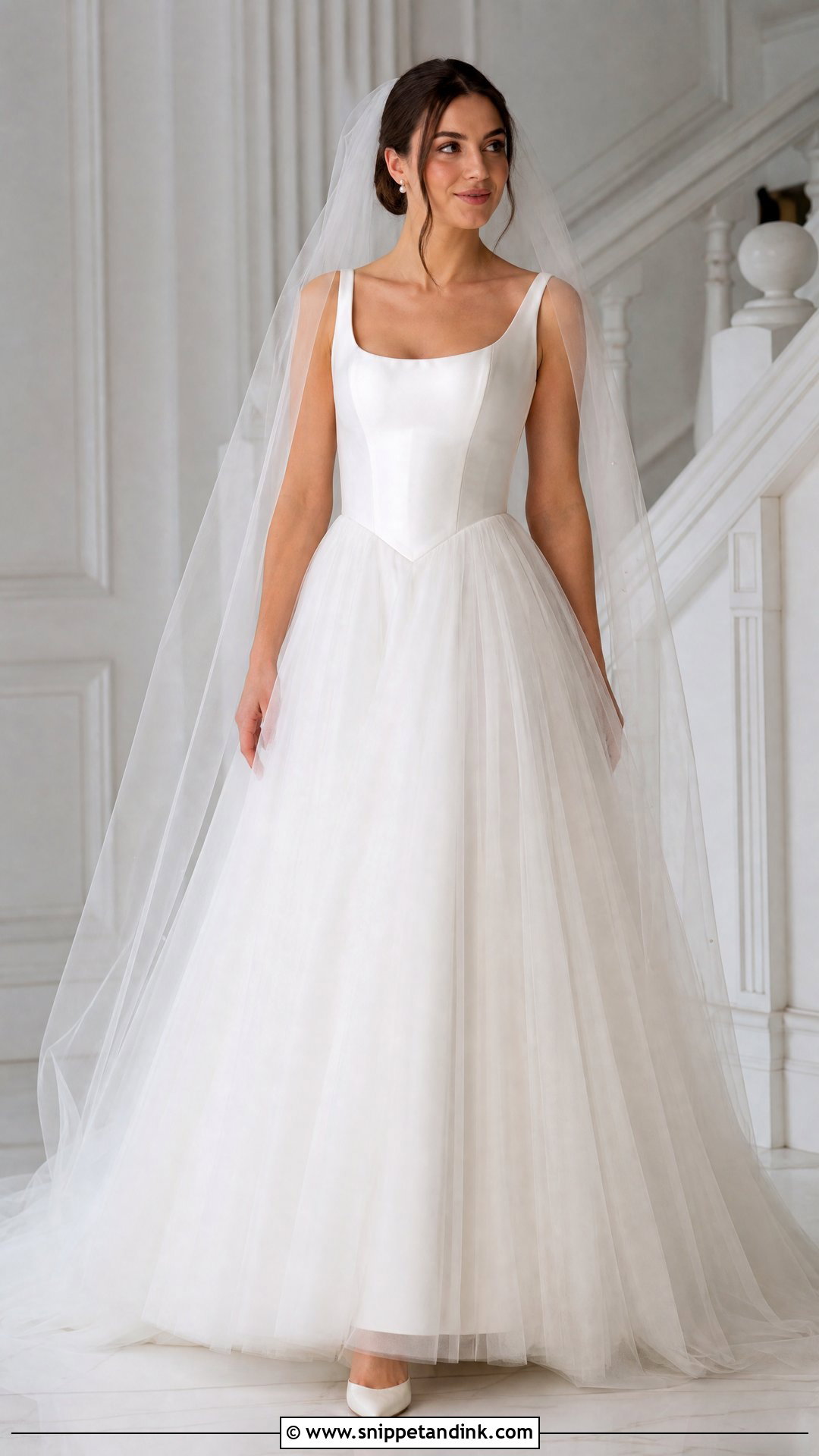 Basque Waist Bride Dress - Snippet and Ink - 25 Vintage Bride Dress Ideas