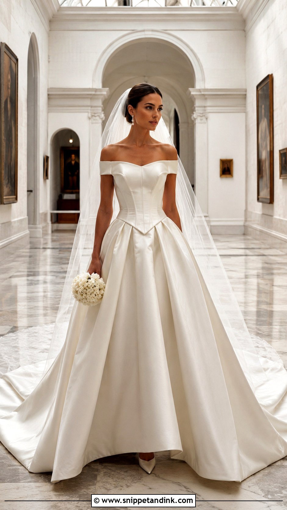 Basque Waist Couture Wedding Dress - Snippet and Ink - 20 Couture Wedding Dresses