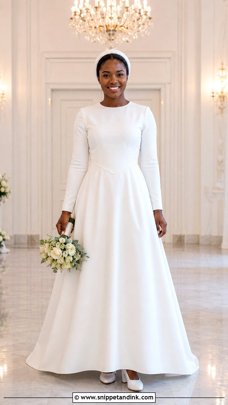 Basque Waist Deeper Life Wedding Gown - Snippet and Ink - 20 Deeper Life Wedding Gowns