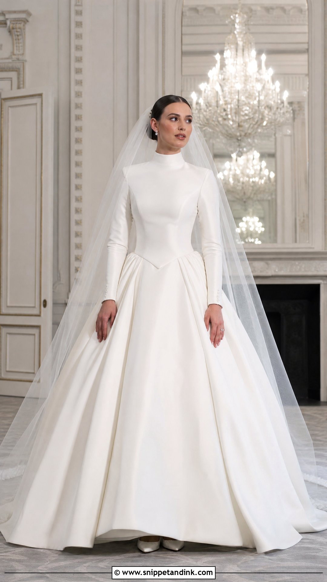 Basque Waist Jewish Wedding Dress - Snippet and Ink - 25 Jewish Wedding Dress Ideas