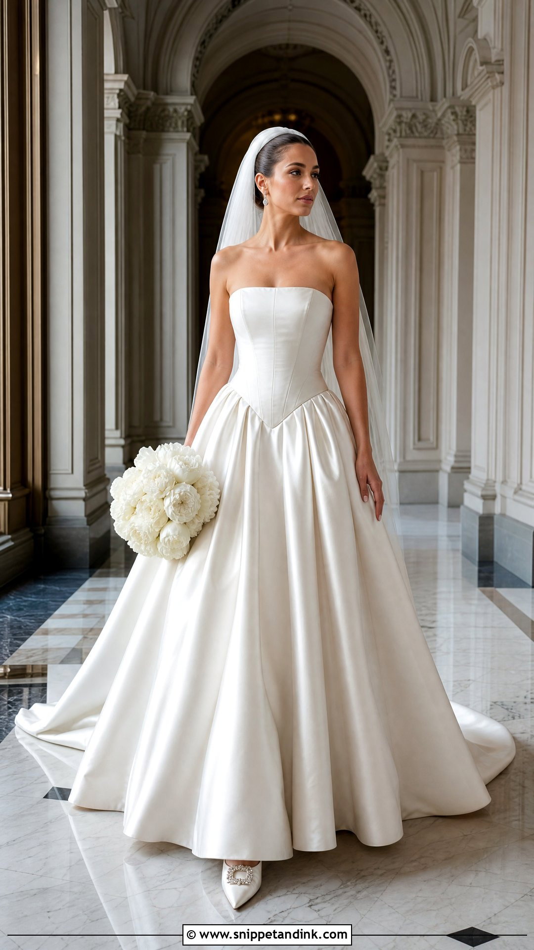 Basque Waist Princess Bride Dress - Snippet and Ink - 25 Princess Bride Dress Ideas