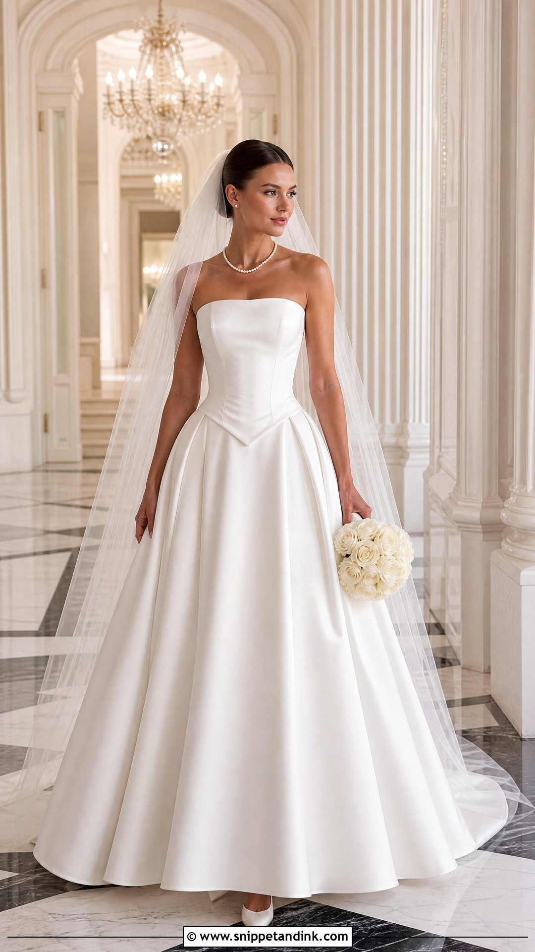 Basque Waist Wedding Dress - Snippet and Ink - 20 Said Yes to the Dress Ideas
