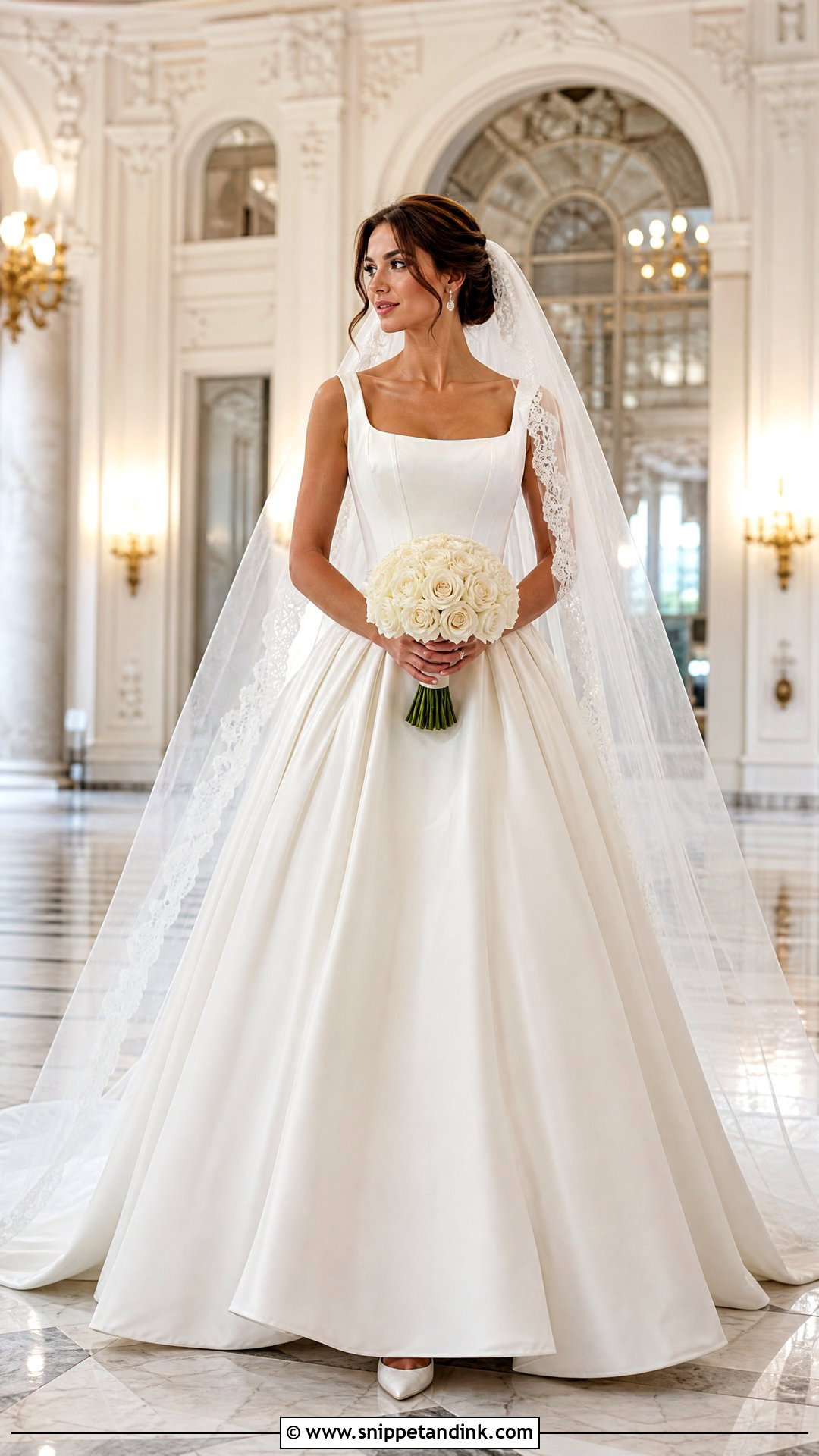 Basque Waist Wedding Dress - Snippet and Ink - 25 Old Fashioned Wedding Dress Ideas