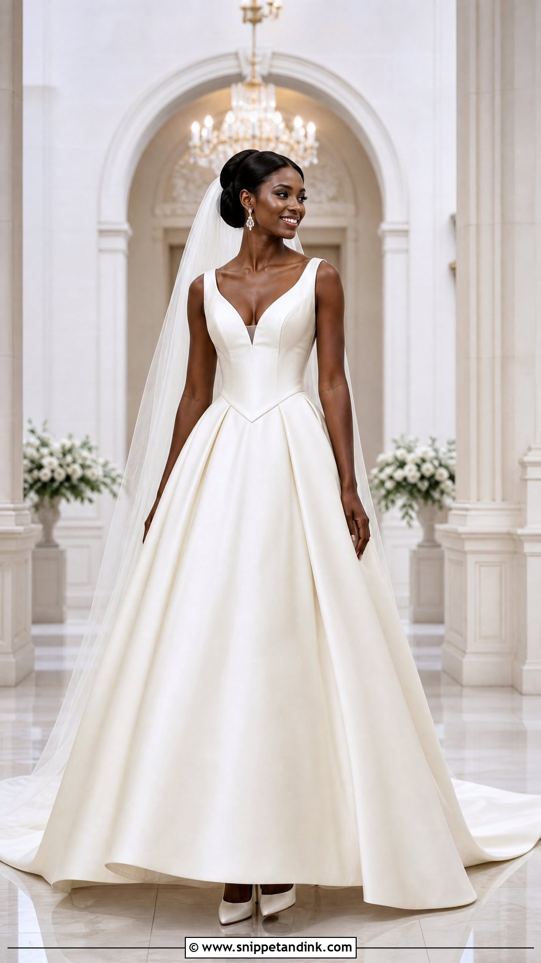 Basque Waist Wedding Frock - Snippet and Ink - 20 Wedding Frocks the Bride Ideas