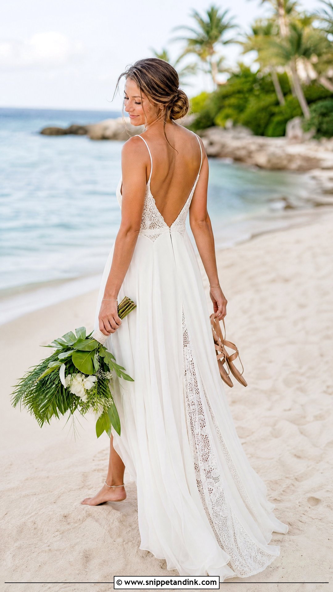 Beach Boho Wedding Dress - Snippet and Ink - 20 Hippie Wedding Dress Bohemian Ideas