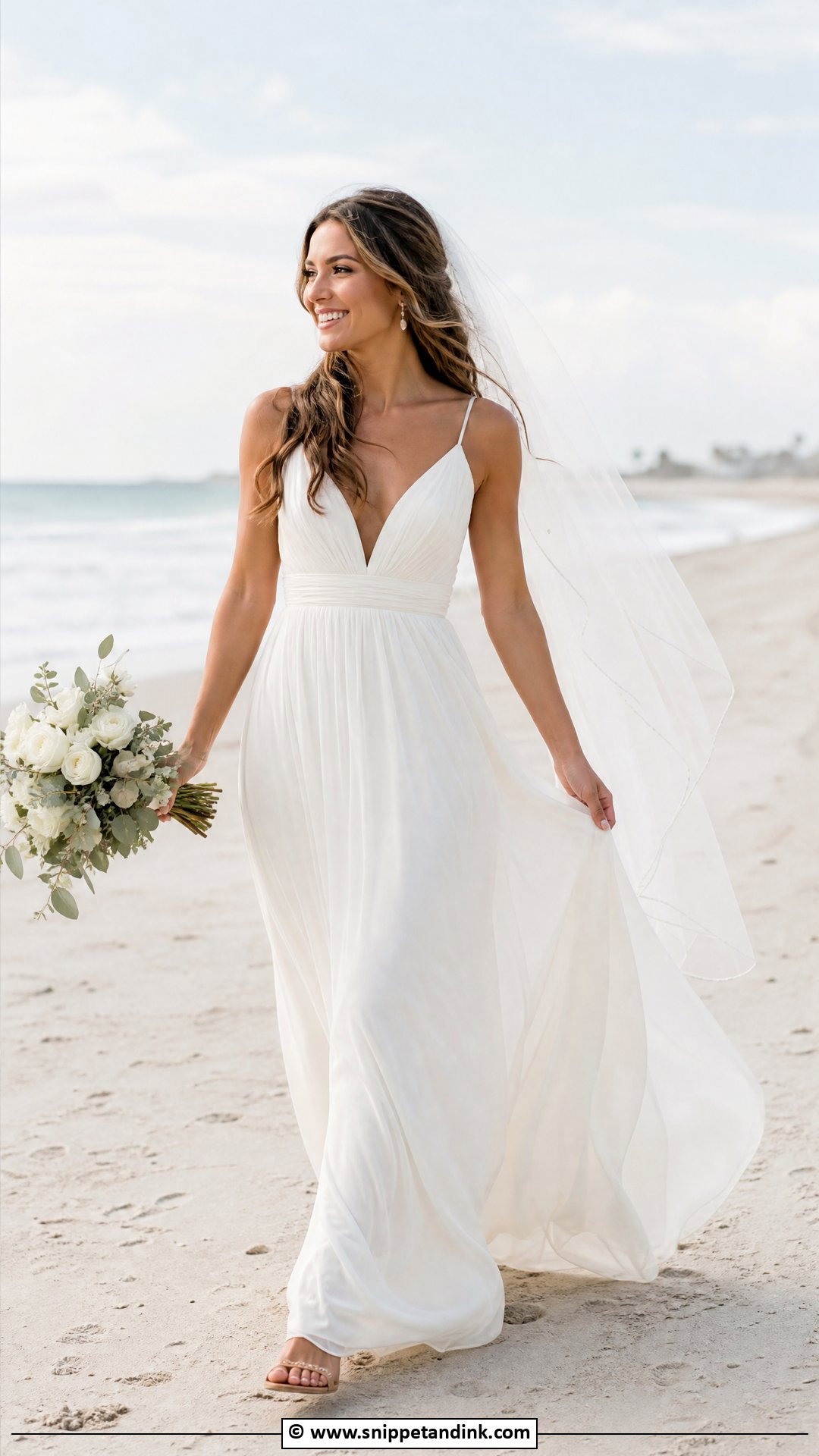 Beach Bride Dress - Snippet and Ink - 35 Bride Dress Ideas