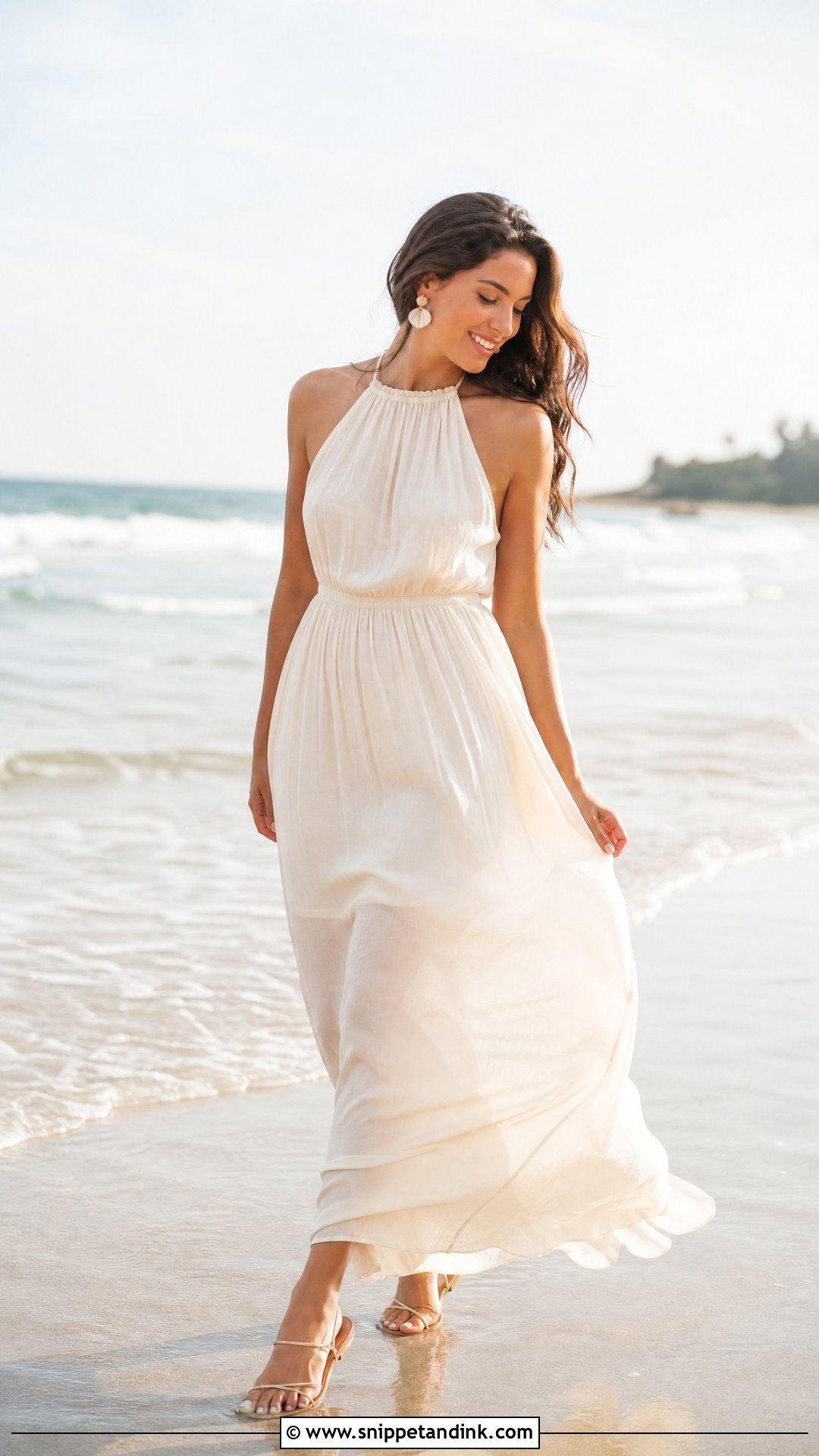 Beach Dress For Pre Wedding Shoot - Snippet and Ink - 25 Dresses for Pre Wedding Shoot
