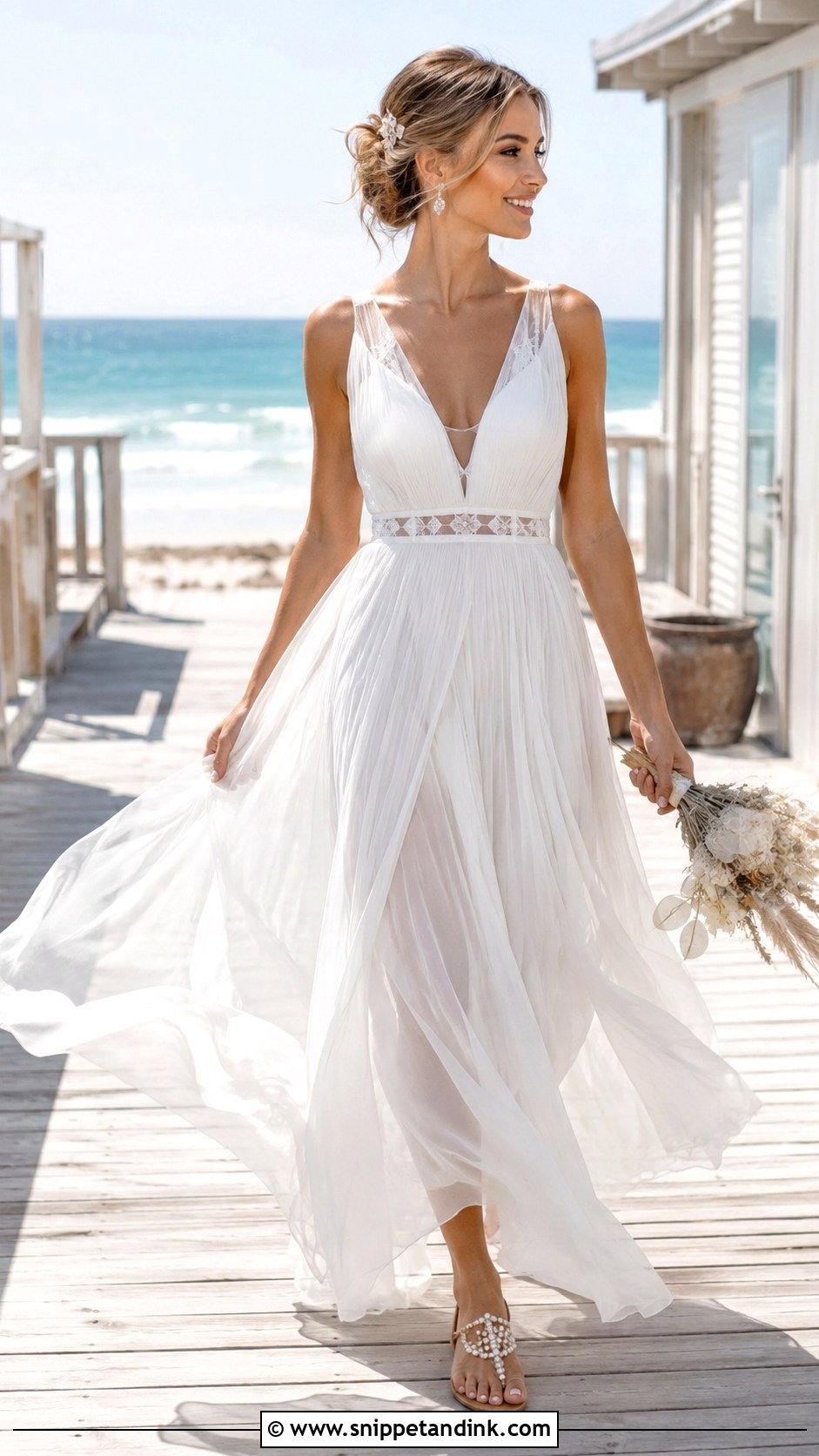 Beach Jellyfish Wedding Dress - Snippet and Ink - 20 Jellyfish Wedding Dress Ideas