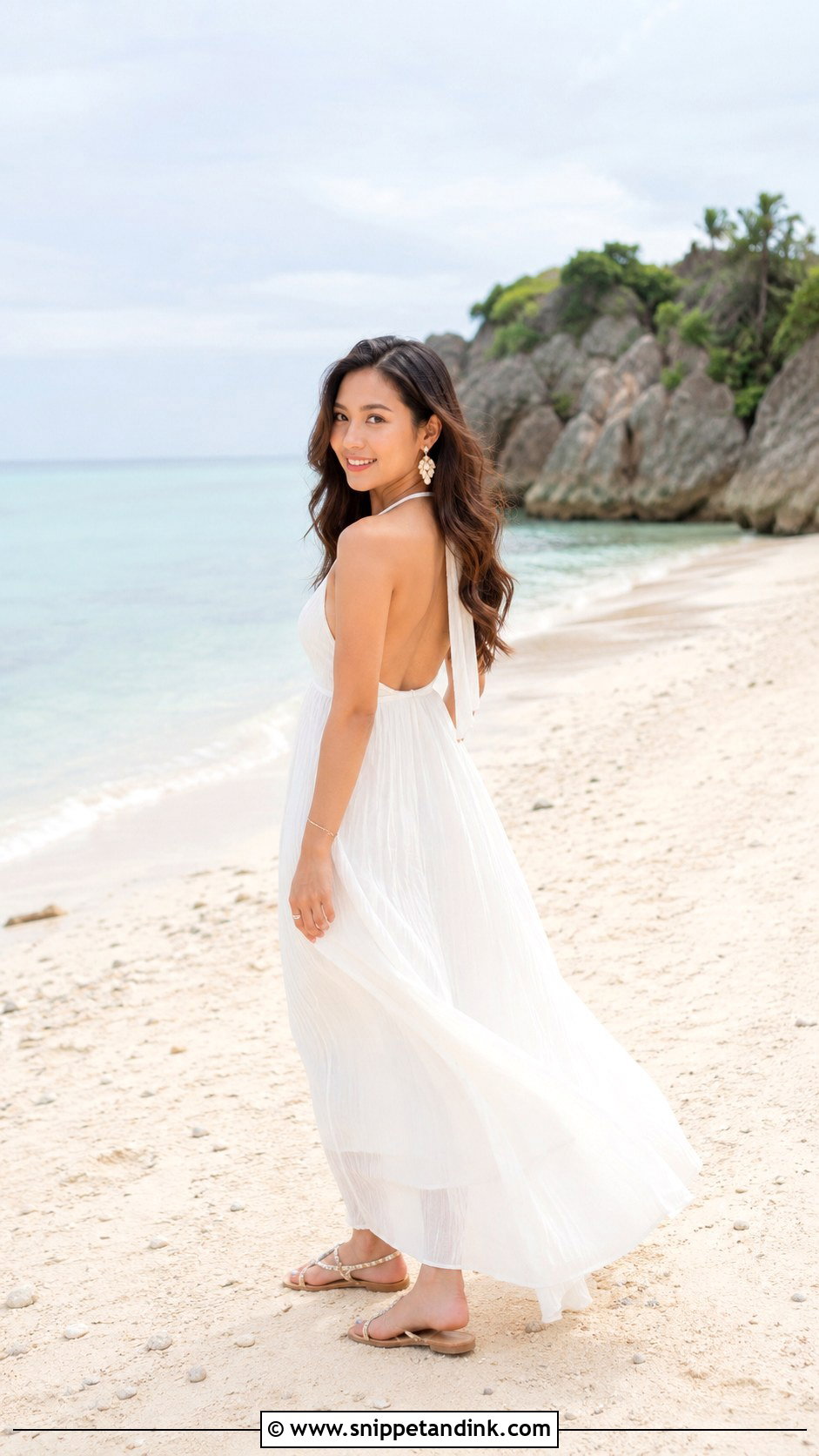 Beach Prenup Outfit - Snippet and Ink - 30 Prenup Outfit Ideas