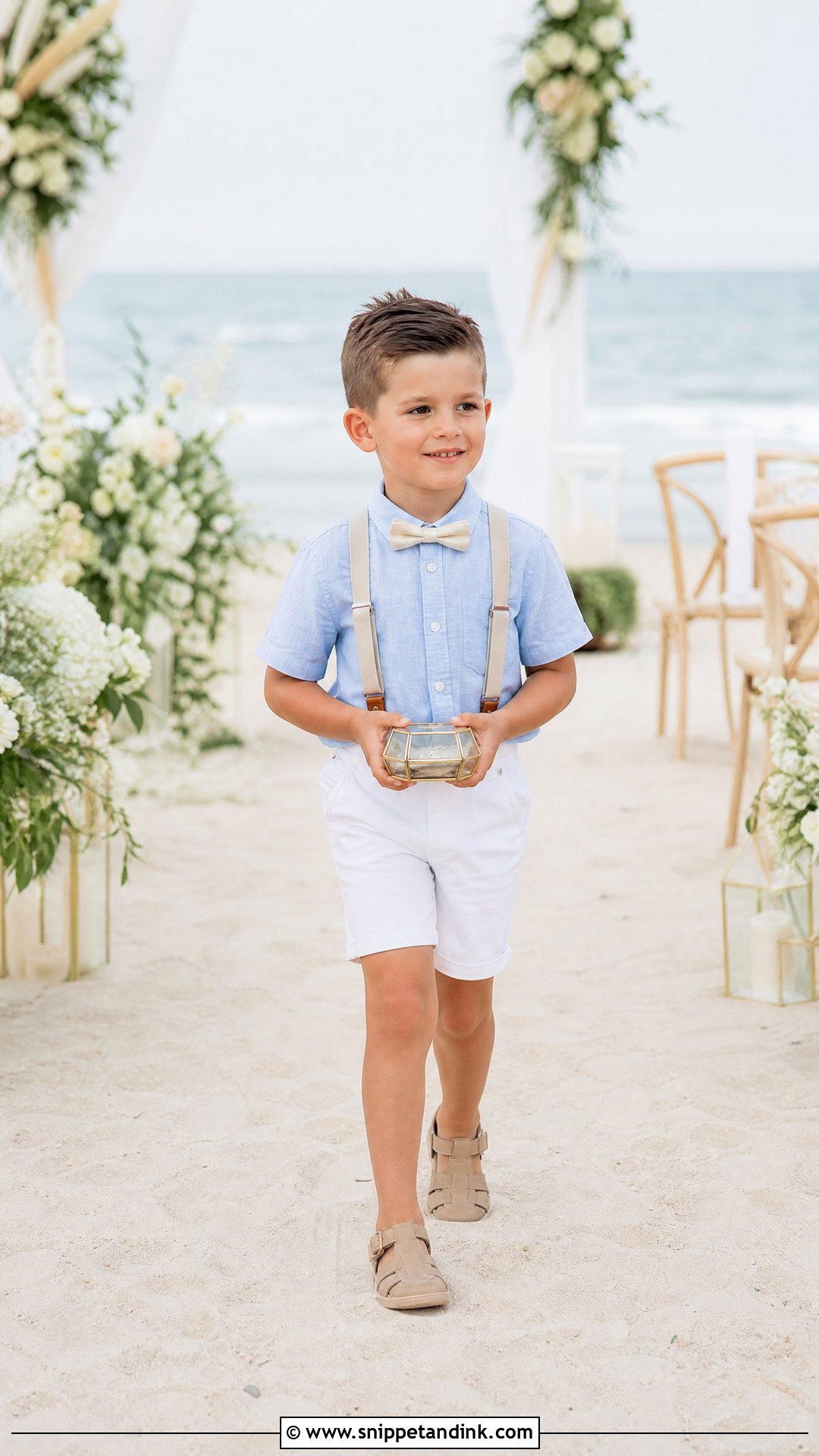 Beach Ring Bearer Suspenders Outfit - Snippet and Ink - 20 Ring Bearer Suspenders Outfit Ideas