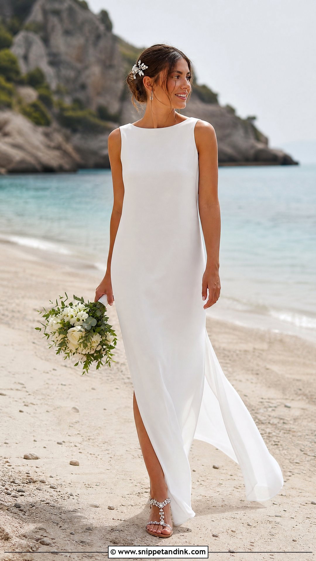 Beach Shift Wedding Dress - Snippet and Ink - 20 Shift Wedding Dress Ideas
