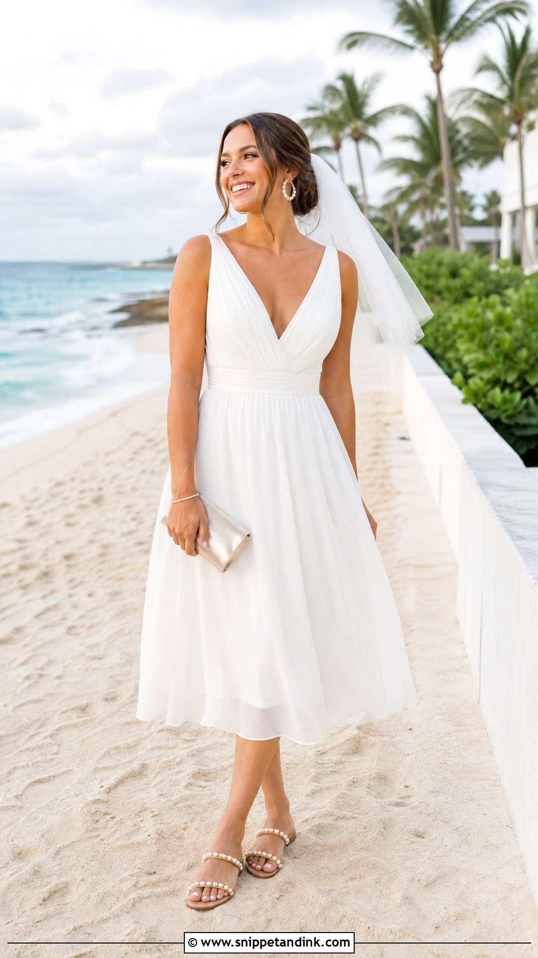 Beach Teacup Wedding Dress - Snippet and Ink - 20 Teacup Wedding Dress Ideas