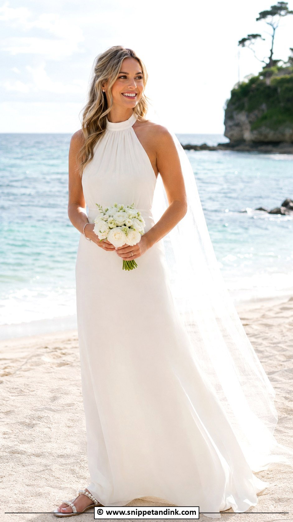 Beach Wedding Dress - Snippet and Ink - 30 Wedding Dress Aesthetic Ideas