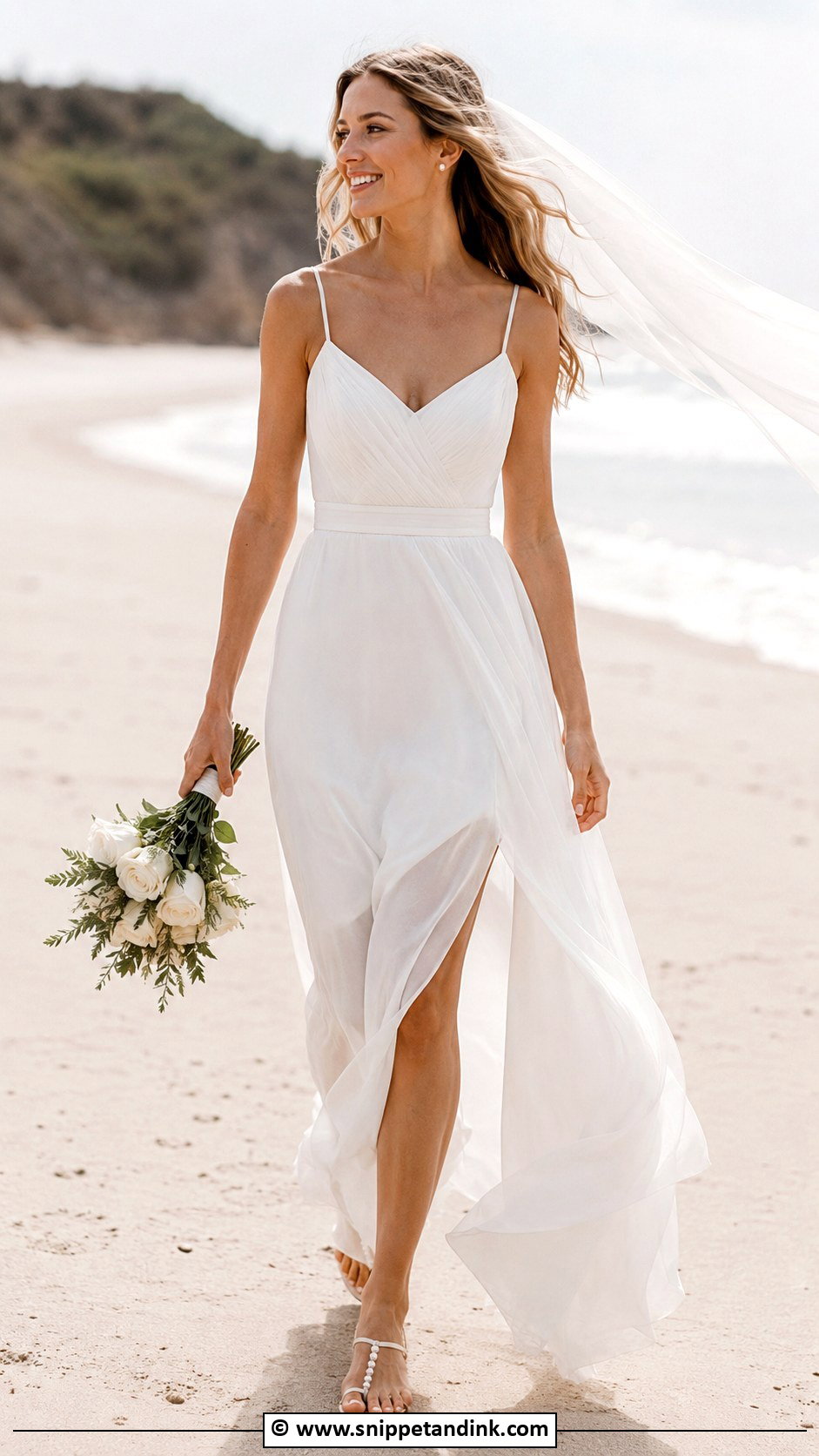Beach Wedding Dress - Snippet and Ink - 30 Wedding Dress Inspiration Ideas
