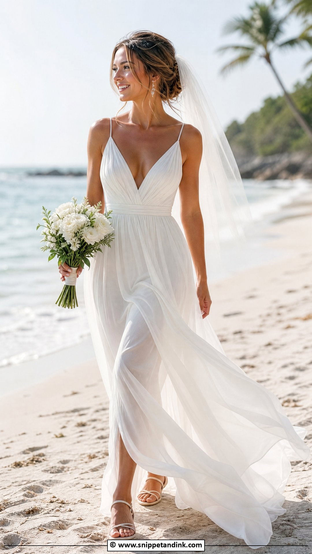 Beach Wedding Dress - Snippet and Ink - 35 Ethereal Wedding Dress Ideas