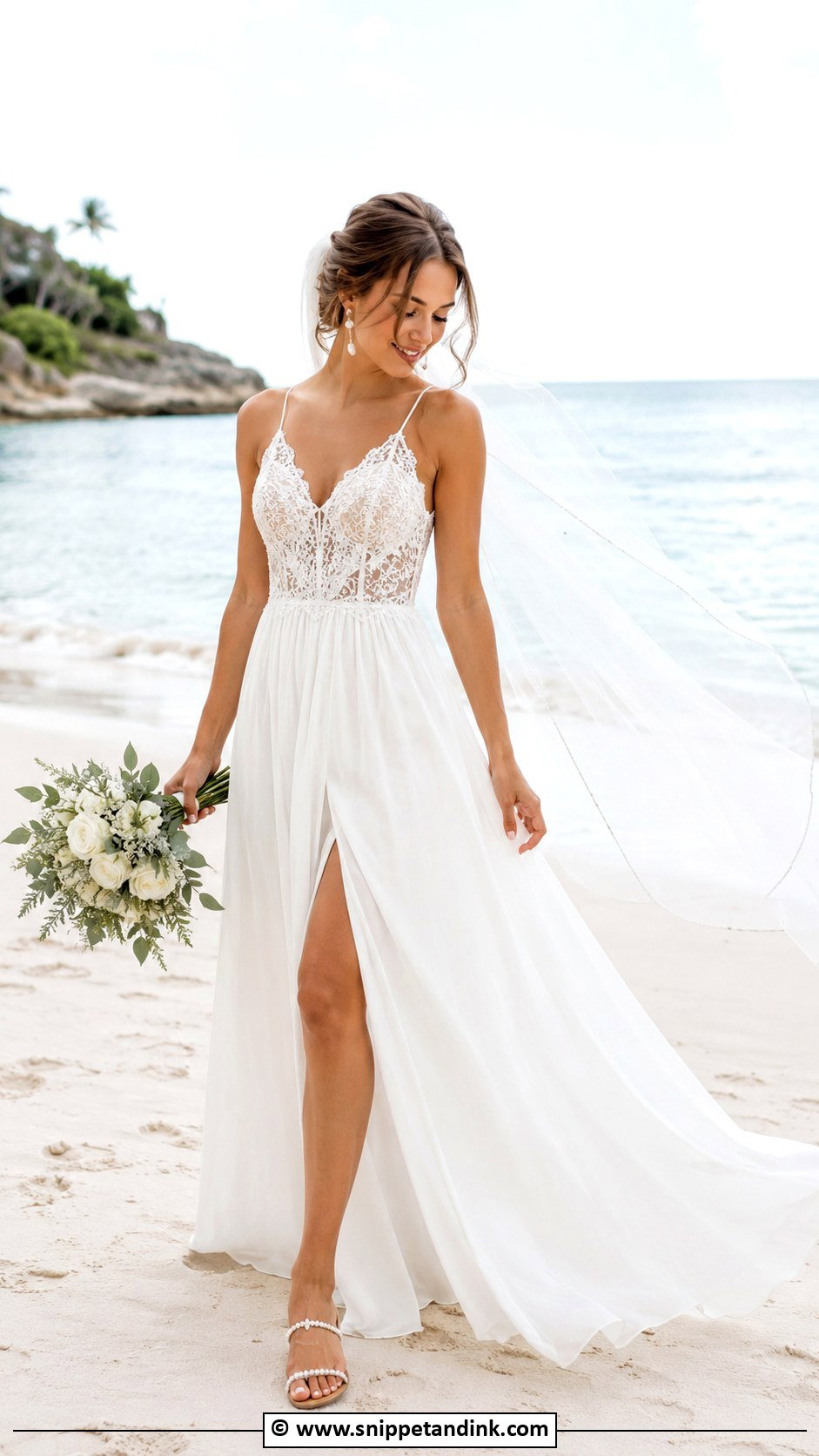 Beach Wedding Dress - Snippet and Ink - 35 Whimsical Wedding Dress Ideas