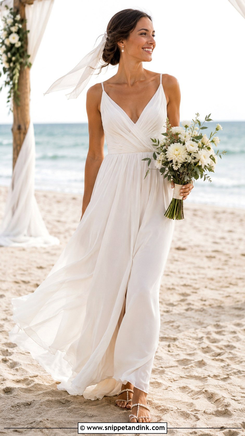 Beach Wedding Dress - Snippet and Ink - 30 Weddingdress Ideas