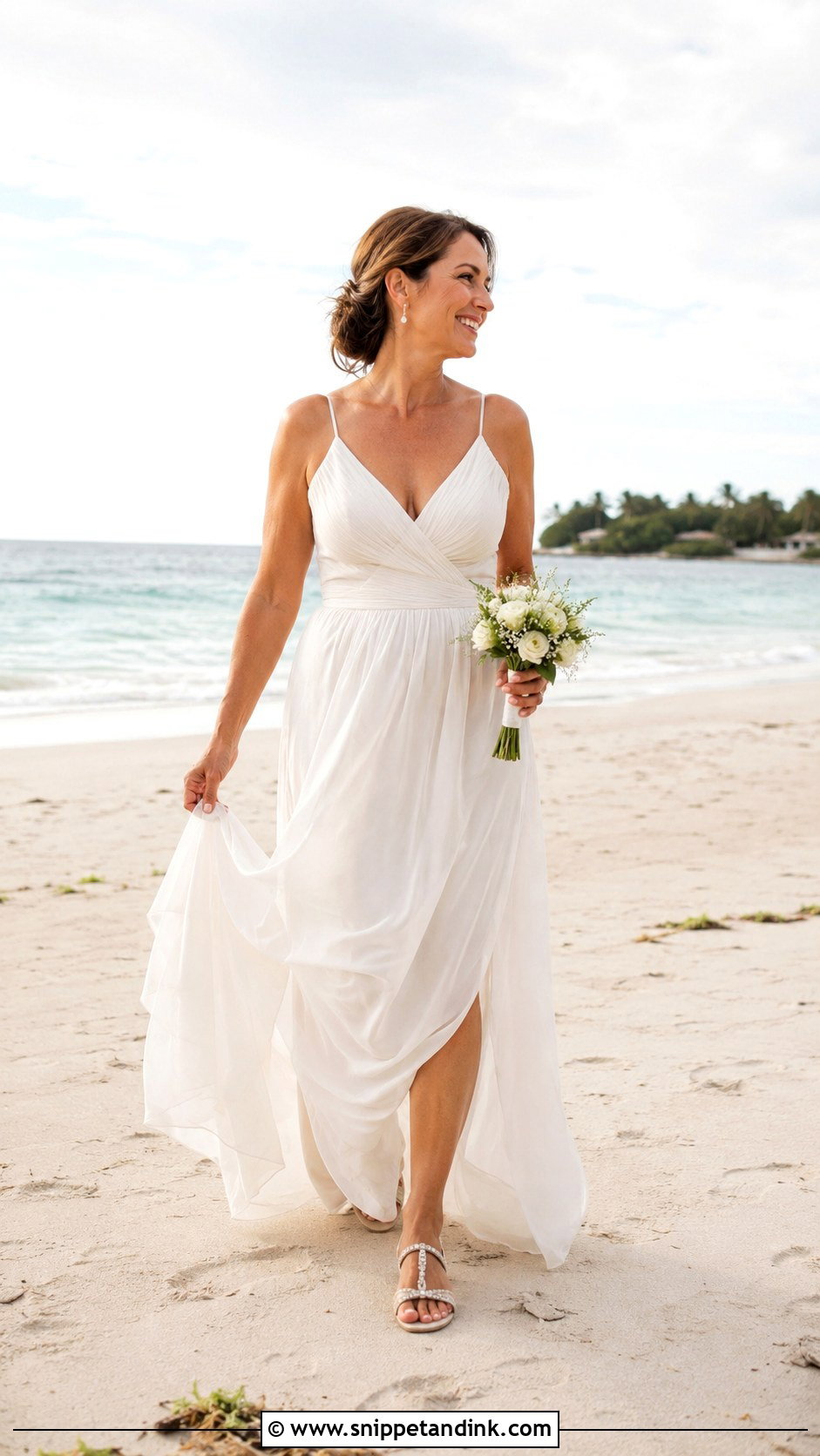 Beach Wedding Dress - Snippet and Ink - 25 2nd Wedding Dress Ideas
