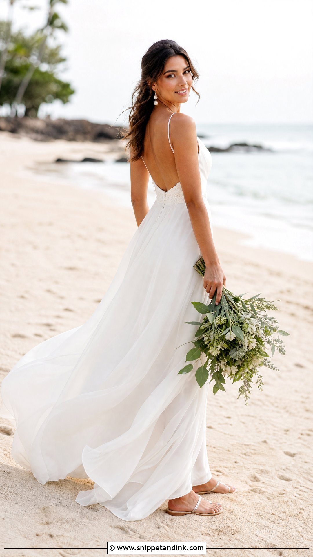 Beach Wedding Dress - Snippet and Ink - 25 Wedding Dresses for Women