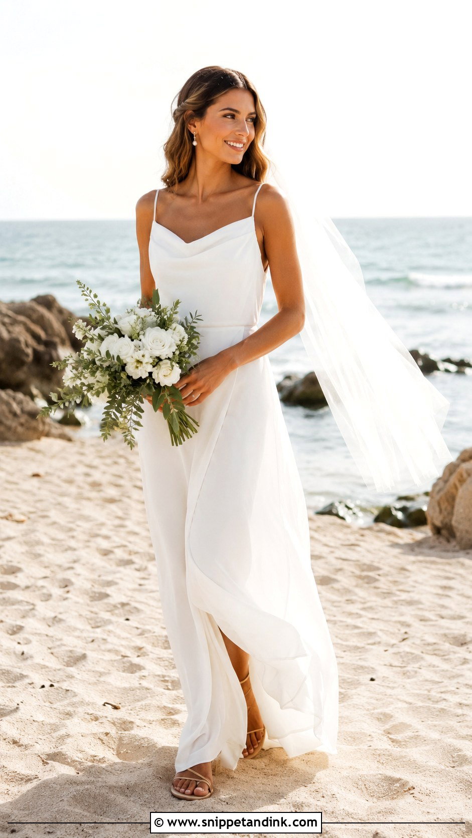 Beach Wedding Dress - Snippet and Ink - 25 Weeding Dressing Woman Bride Ideas