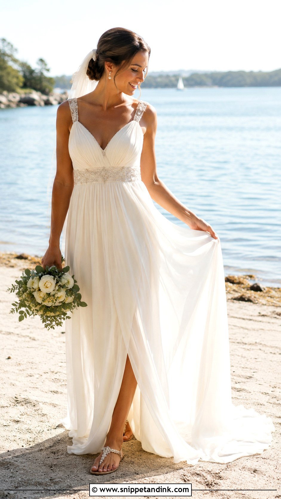 Beach Wedding Dress - Snippet and Ink - 20 Brides Wedding Dress Ideas