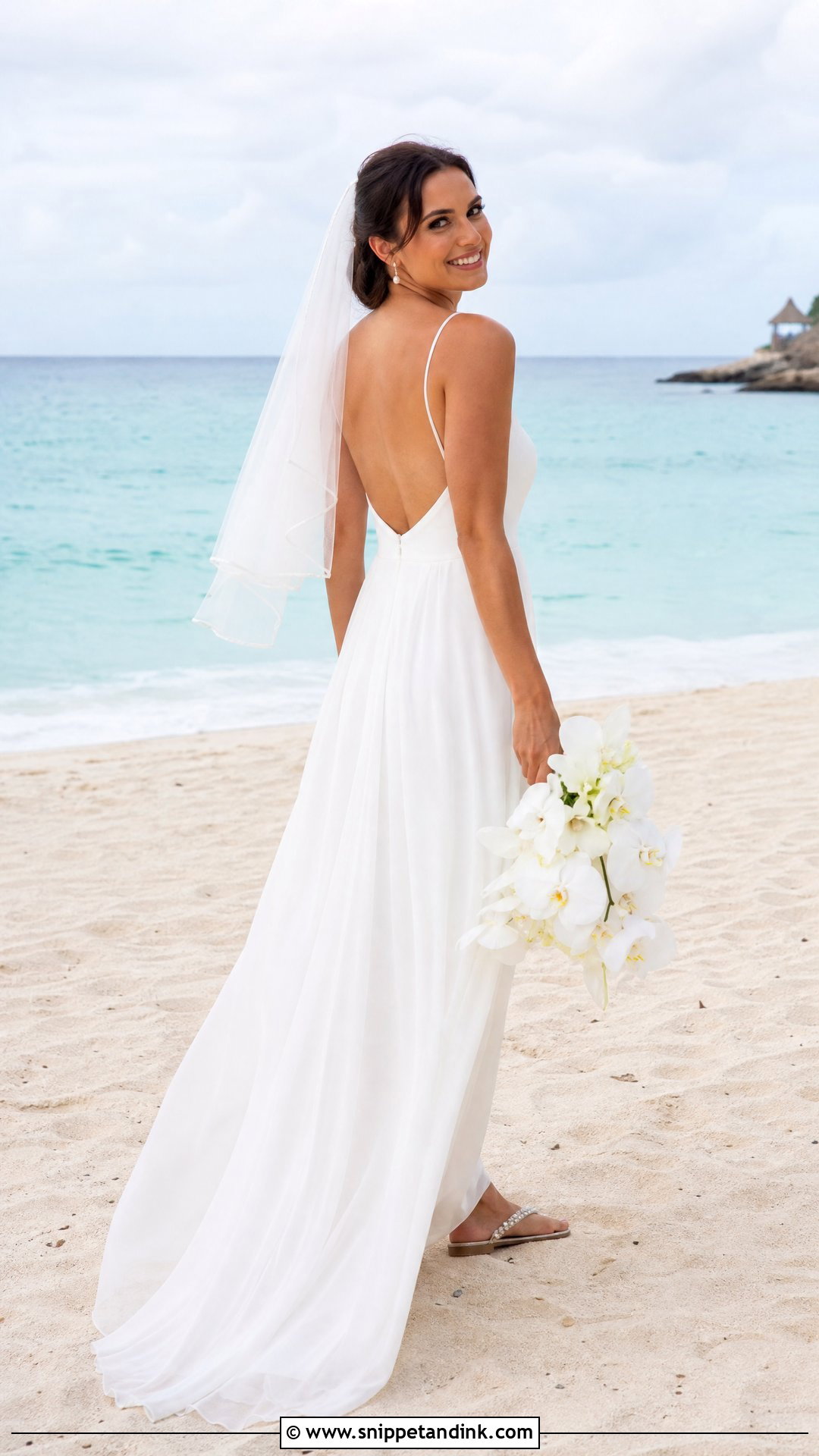 Beach Wedding Dress - Snippet and Ink - 20 Wedding Dress Theme Ideas