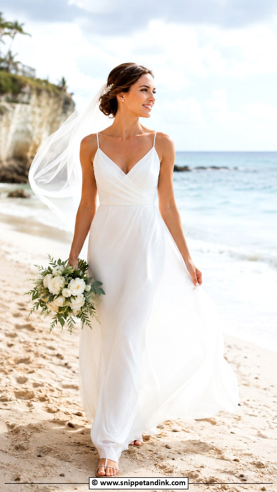 Beach Wedding Dress - Snippet and Ink - 30 Dream Wedding Ideas Dresses